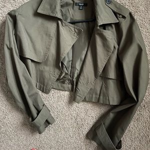 Vera Wang cropped jacket